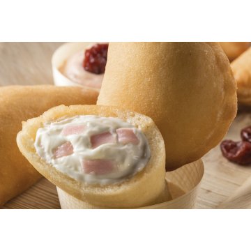 Panzerotti Prosciutto Cotto e Mozzarella malta